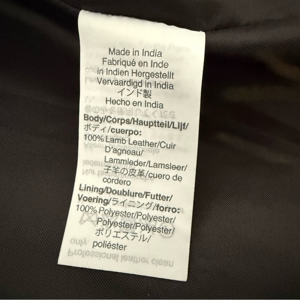 J.Crew Collection Leather Jacket - Picture 10 of 10